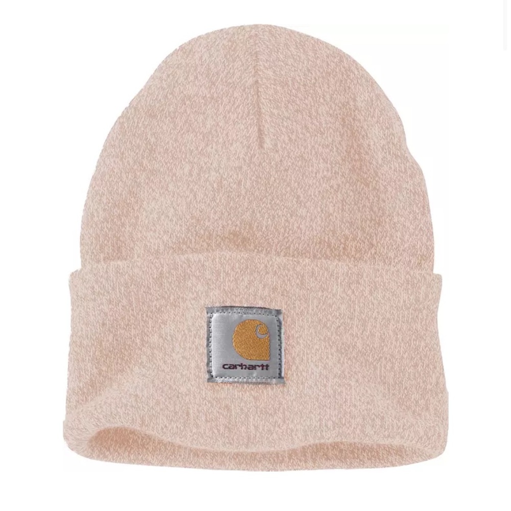 NWOT Carhartt Cuffed Beanie Pink Marl Adult One Size